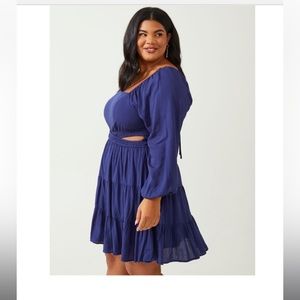 Arula navy dress size X (like an XL)